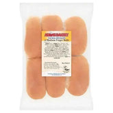 Adkins Bakery 6 Medium Finger Rolls (Case of 1)  Adomoo